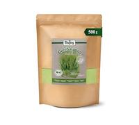 Hierba De Cebada BIO En Polvo (0,5 kg) | De Alemania, sin tratar, Hordeum vulgare L.