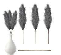 Hierba de Pampas Boho - Safe , Modern, Decoración Plantas Artificiales, Bohemias Flores secas esponjosas, rústica del hogar para arreglos | Multipurpose Outdoor Indoor Utility Light Weigh