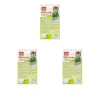 Hierba para Gatos, 150g de substrato de germinación, 40g de Cebada. (Paquete de 3)