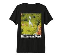 Hieronymus Bosch El jardín de Las delicias terrenales Camiseta Premium
