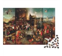 Hieronymus Bosch Puzzle Pintura al óleo - Rompecabezas Adultos - Puzzle Museo - Pinturas Mundialmente Famosas Puzzles， Ejercitar La Lógica Y La Coordinación Sensorial 1000pcs