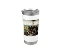 Hieronymus Bosch Retrato Vaso térmico de acero inoxidable de doble pared