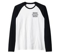 Hierro AFILA PROVERBIOS DE Hierro 27:12 Camiseta Manga Raglan