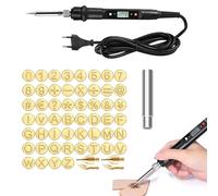 Hierro de incendio para, herramienta de estampado en caliente, herramienta de grabado, herramientas creativas de leña, herramienta de grabado de madera ajustable para principiantes y profesionales