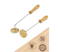 Hierro de marca personalizado: personaliza madera, cuero y más con tu logotipo o nombre. Hierro eléctrico duradero de metal para carpintería, barbacoa, regalos y manualidades. Herramienta de marca