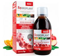 Hierro Ferroplant Max con vitaminas, 250 ml, DietMed | Hierro Lipofer - Vitaminas - Concentrado de frutas - Miel - Fórmula líquida - 250 ml