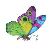 Hierro para Pared, Decoración Mural de Jardín | Colores Vibrantes y Acabado Duradero, Montaje Sencillo en Muro, Adecuado para Cobertizo, Patio y Entrada