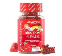 Hierro Supplemento para Niños | con Vitamina C | 30 Gominolas | Novomins