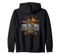 Hierro Tabla Periódica Herrero Metalúrgico Forja Humor Sudadera con Capucha