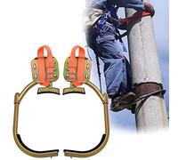 Hierros antideslizantes para trepar árboles, escaladores en forma de árbol, ayuda para la escalada forestal, material aislante soldado sin problemas, duradero, resistente al óxido, resistente al