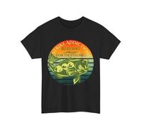 HIESBCXZ Strike Addictions Reeling for The Feeling Fishing Lovers Women Men T-Shirt Black XL