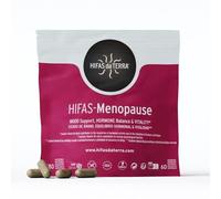 HIFAS DA TERRA HIFAS-Menopause Suplemento Menopausia, Refill 60 Cápsulas | Con Extracto Puro de Reishi, Melena de León, Cordyceps y Ashwagandha para apoyar los Sofocos, Ánimos y Equilibrio Hormonal