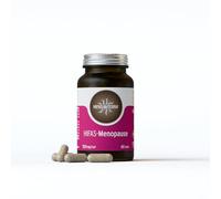 HIFAS DA TERRA - HIFAS-Menopause con Extractos Puros de Reishi, Melena de León y Cordyceps - Extracto de Hongos - Bote 60 Cápsulas