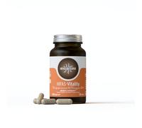 HIFAS DA TERRA - HIFAS-Vitality Extracto Puro de Cordyceps Sinensis, Ginseng y Coenzima Q10 - Reduce la Fatiga y el Cansancio - Bote 60 Cápsulas