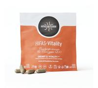 HIFAS DA TERRA - HIFAS-Vitality Extracto Puro de Cordyceps Sinensis, Ginseng y Coenzima Q10 - Reduce la Fatiga y el Cansancio - Refill 60 Cápsulas