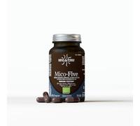 HIFAS DA TERRA - Mico-Five - Extracto Puro de Reishi, Maitake, Shiitake, Champiñón del sol y Chaga - Extracto de Hongos - 70 Cápsulas