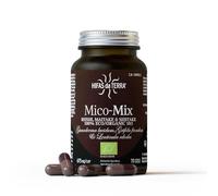 HIFAS DA TERRA Mico-Mix Extracto Puro de Hongos, Bote 70 Cápsulas | Extracto Puro de Reishi, Maitake, Shiitake y Vitamina C para apoyar el Sistema Inmunitario y el Sistema Cardiovascular