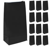 HiFEN® 12 bolsas de papel multicolor para fiestas, multiusos, papel kraft, bolsas de regalo para Navidad, cumpleaños, boda, San Valentín, fiesta al aire libre, 10 x 5 x 3.5 pulgadas