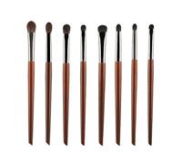 HIFFEY Brocha de Maquillaje con Mango de Madera, brocha sintética, Herramienta de Maquillaje for Principiantes, Cosmet (Size : E-8)