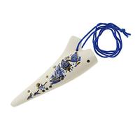 HIFFEY Instrumento Musical Antiguo de Ocarina de cerámica de 12 Agujeros for Adultos