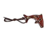 HIFFEY Ocarina Instrumento de 6 Agujeros for Principiantes, Instrumentos Musicales for Practicar Viento, Forma fácil
