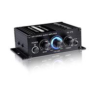 HIFI 12V AMPLIFICADOR DE COCHES HOGAR STEREO SUBWOOFER AMPLIFER Ponente de sonido LED Pantalla Digital Audio Processor Auto Music Player(Amplifier)
