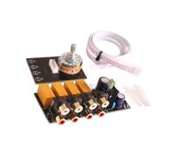 Hifi Lossless Audio 4 Pairs RCA Input Source Selector Signal Selector Switching Switcher Splitter for Preamp Amplifier