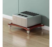 HiFi o Soporte de video para cine en casa CD/DVD y amplificador Sto Shelf de fibra de alta densidad y acero inoxidable Ma nizer con base a prueba de golpes para oficina en casa y sistemas O