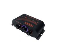 HiFi Stereo Audio Amplifier RCA Input 2-Channel 20Wx2 DC12V Amp with Bass Treble Control Car Home Speaker System