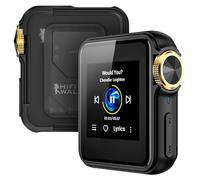 HIFI WALKER Reproductor MP3 Bluetooth - HiFi sin pérdidas de sonido con aptX, 10 horas de duración de la batería, Bluetooth 4.2 bidireccional, chip DAC de 64 GB, función de grabación y mini