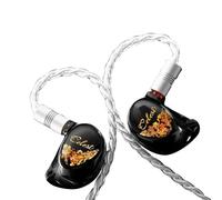 HiFiGo Kinera Celest Plutus Beast 1 BC+1 B 1 SPD Monitores intraurales, controladores de conducción ósea, auriculares intraurales IEMs con placa frontal pintada a mano y afinación suave rica (dorado