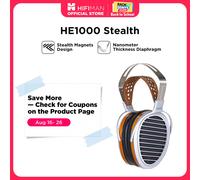 HIFIMAN HE1000 Stealth Magnets Version Open-Back Hi-Fi Planar Auriculares