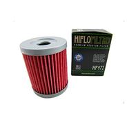 Hiflo Filtro de aceite para moto, Papel, Compatible con Moto, Suzuki AN 250, AN 400, Yamaha YP 400