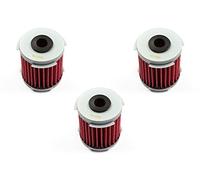 HIFLO HF168 - Filtro de aceite para Daelim (3 unidades)