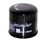 HIFLO HF204 - Filtro de aceite para Honda y Kawasaki ZX-10R 1000 (año de fabricación 2005)
