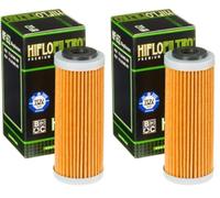HifloFiltro HF652 Filtro para Moto (Paquete de 2)