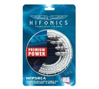 HIFONICS Coche Carhifi Premium Cable RCA Amplificador Subwoofer 5m HFP5-RCA