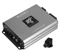 HiFonics PLUTO 1 | Amplificador de potencia digital de 1 canal micro, amplificador de subwoofer clase D con 1 x 375 W RMS