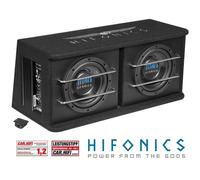 Hifonics TDA-200 R Dual Activo Bassreflex Gehäuse-sub 8" 20CM Cable 300W Nuevo