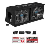Hifonics TDA250R 2 X 25CM (10") Activo Dual Bassreflex Subwoofer 600 Vatios