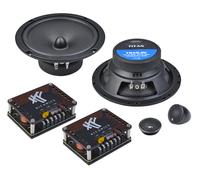 Hifonics TRX 6.2C 16.5 cm (6.5") 2 vías componentes altavoz conjunto 200 vatios