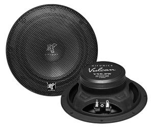Hifonics VX6.2 W - Altavoces KickBass de 16,5 cm (6,5") de la serie Vulcan | 1 par | Altavoces incorporados para los fans de Car-HiFi