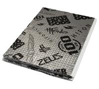 Hifonics Zeus 100dB Alu Butyl Pack 8 x Alfombrillas Aislantes Autoadhesivas A...