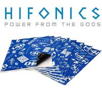 Hifonics 140dB Zeus Alubutil 1 , 48m ² Aluminio Butilo 2MM Grosor 8 Discos