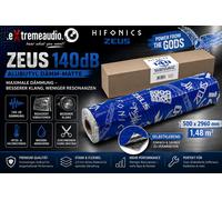 Hifonics 140dB Zeus Alubutil 1 , 48m ² Aluminio Butilo 2MM Grosor 8 Discos