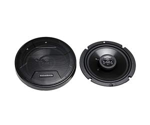 HIFONICS ZS65CXS Zeus - Soporte Delgado Maxx de 3 vías de 6.5 Pulgadas, Color Negro