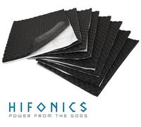 HIFONICS ZSQ15 Espuma Acústica 15mm 1,48m² Espuma Autoadhesiva 8 Placas