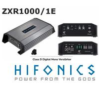 Hifonics ZXR1000/1E Digital Mono 1 Canal Amplificador 1000 W/RMS + Mando a Di...