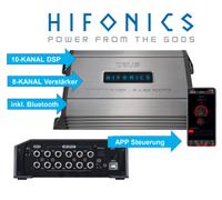 Hifonics ZXR800/8DSP Amplificador analógico de 8 canales con procesador DSP d...