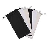 Hifot Funda Gafas de Sol 6 Piezas, Suave Estuche Gafas Almacenaje, Cuerdas Bolsa Gafas para Hombre Mujer niña